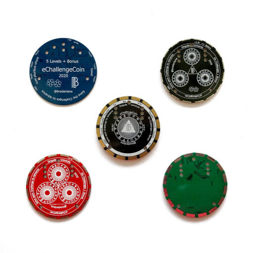 2020 eChallengeCoin Prototypes